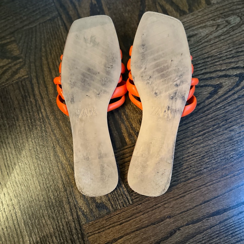 Zara Flat Sandals View 3